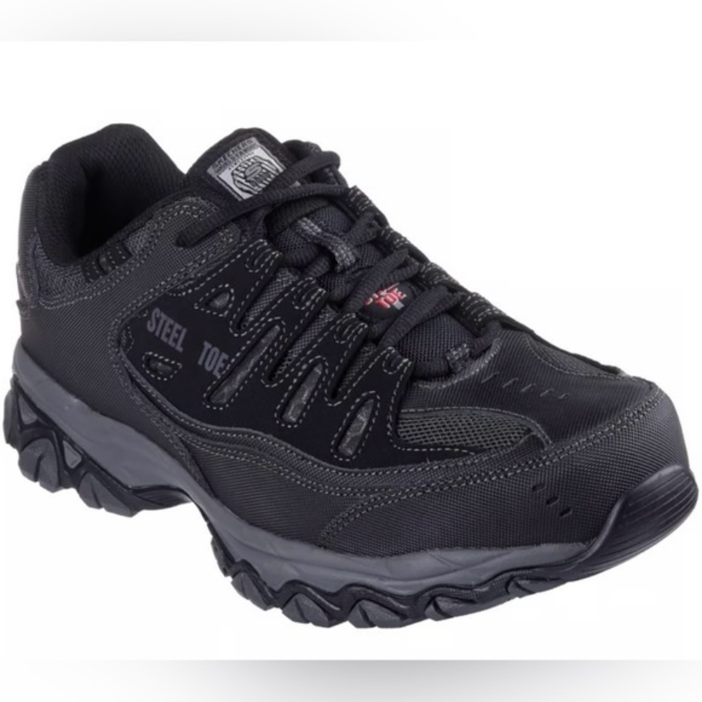 Skechers Men's Work Relaxed Fit: Cankton ST Shoes Size 10.5